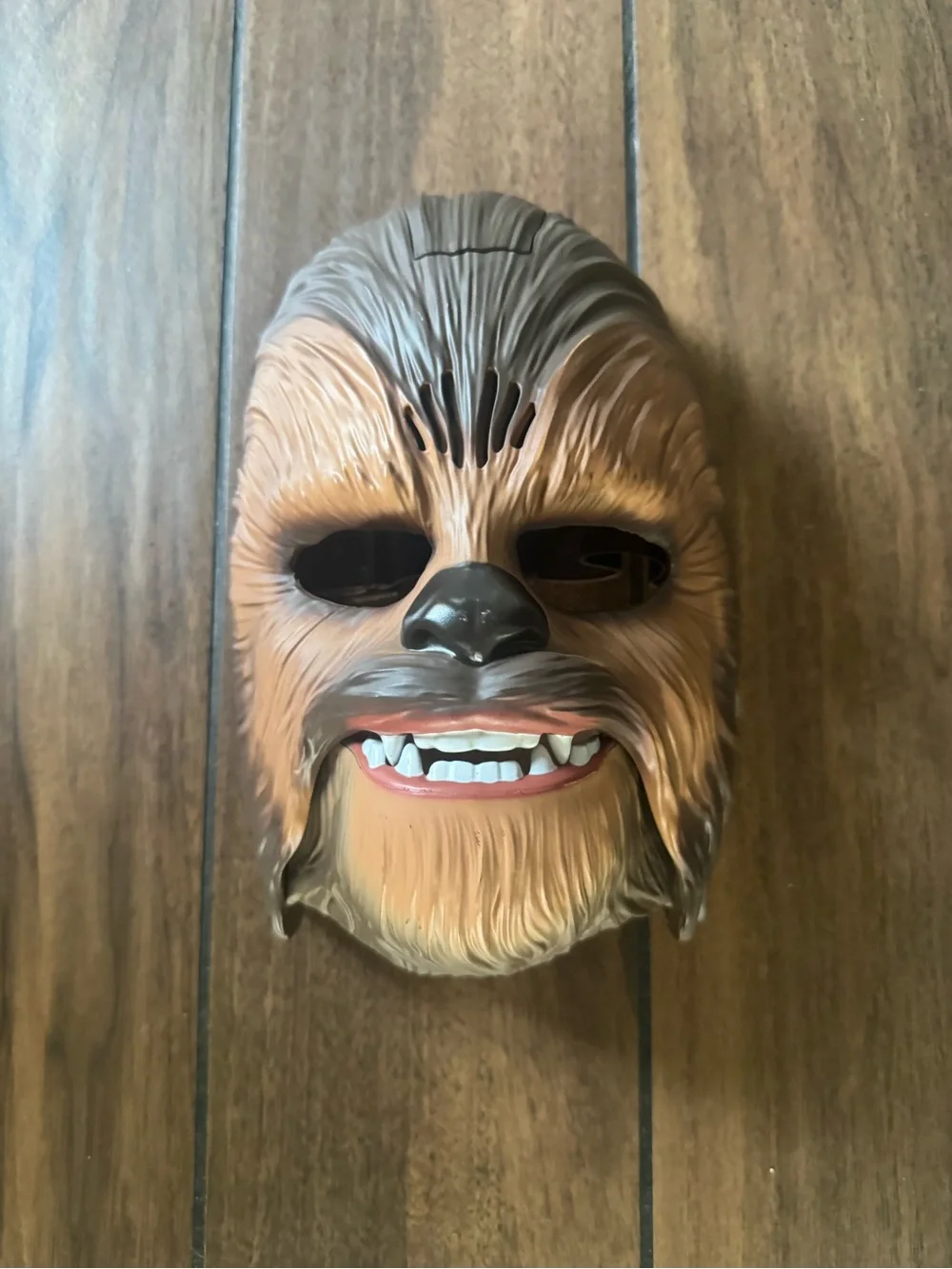 Star Wars Chewbacca Talking Halloween Mask Force Awakens Wookie Roar Hasbro 2015
